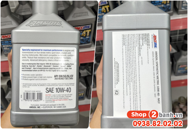 Cách nhận biết nhớt amsoil giả và nhớt thật chính hãng - 7
