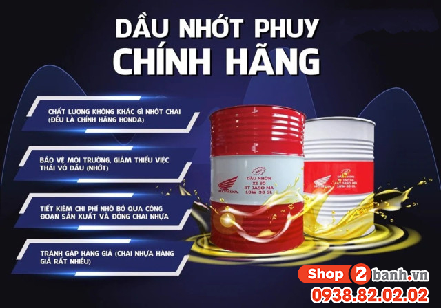 Nhớt chai có thực sự tốt hơn nhớt phuy khi thay cho xe máy honda - 3