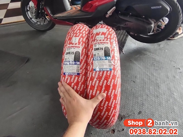 Lốp champion shr79 10080-14 - 12070-14 - 1