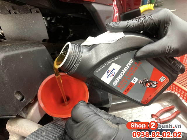 Xe tay ga beat 110 có nên thay nhớt hãng honda không - 8
