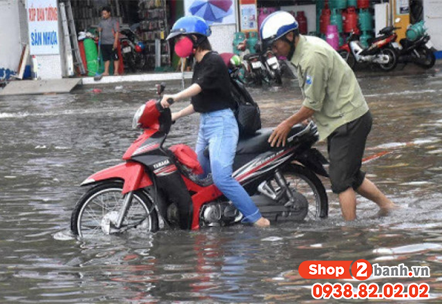 Nguyên nhân xe chết máy khi ngập nước và cách phòng tránh - 2