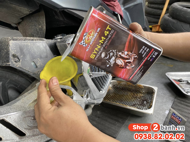 Dung tích nhớt xe scoopy 110 bao nhiêu ml thay loại nào phù hợp - 8