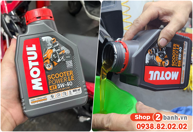 Xe tay ga honda scoopy 110 đi bao lâu thì nên thay nhớt - 3