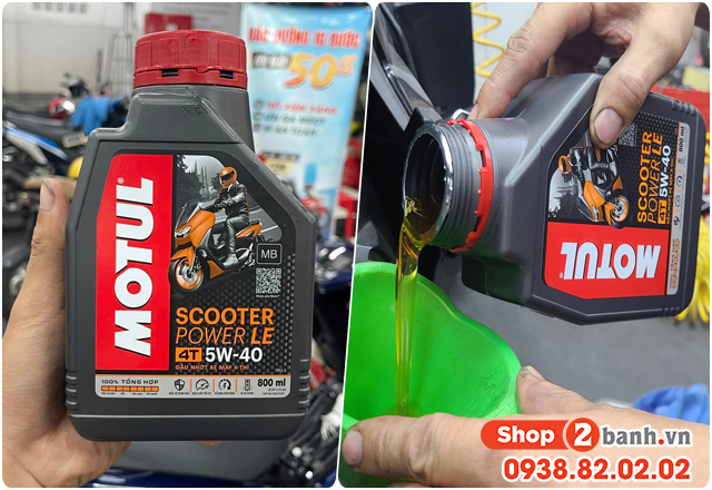 Chọn mua nhớt cho xe scoopy 110 nên thay loại nào tốt nhất hiện nay - 6