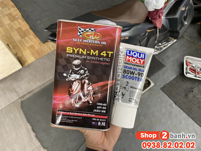 Xe tay ga scoopy 110 có nên thay nhớt hãng honda không - 7
