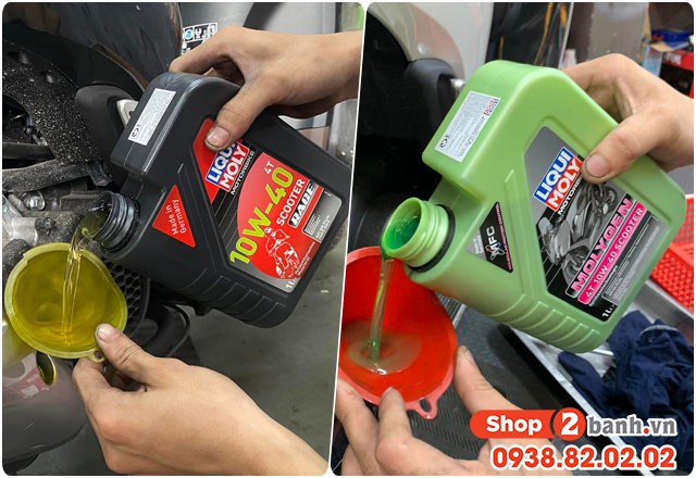 Xe tay ga scoopy 110 có nên thay nhớt hãng honda không - 5