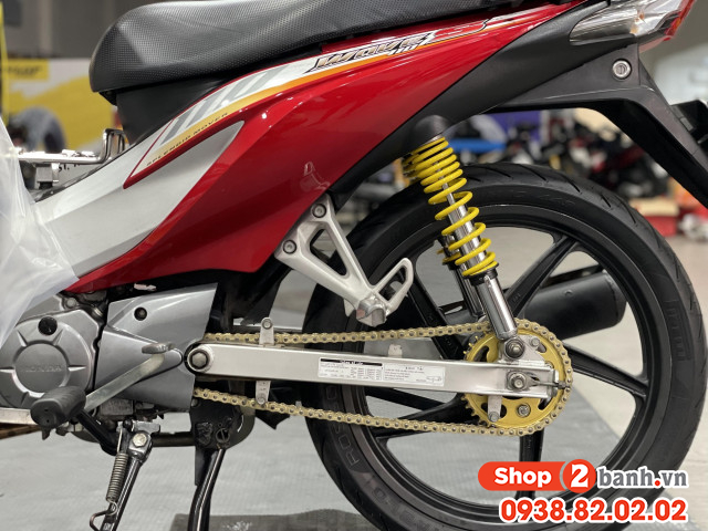 Bộ nhông sên dĩa x1r cho wave rs future 114l vàng - 3