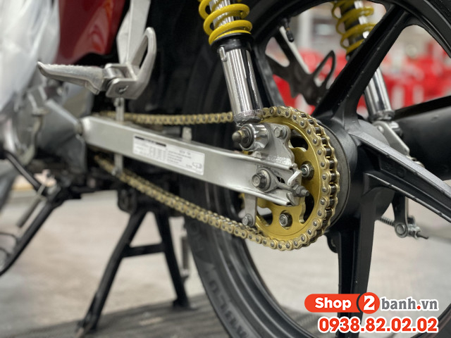 Bộ nhông sên dĩa x1r cho wave rs future 114l vàng - 5