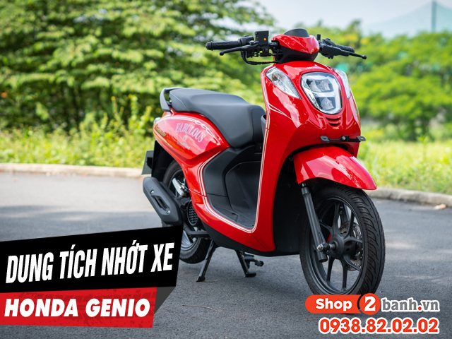 Dung tích nhớt xe genio 110 bao nhiêu ml thay loại nào phù hợp - 1