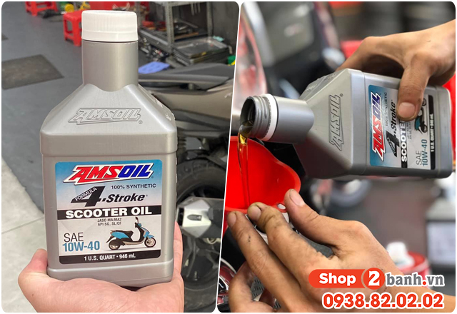 Xe tay ga honda genio 110 đi bao lâu thì nên thay nhớt - 8
