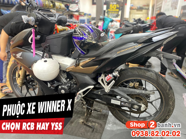 Phuộc rcb và phuộc yss nên chọn loại nào tốt cho winner x - 1