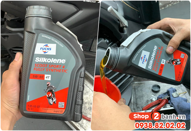 Xe vespa gtv 300 đi bao lâu thì nên thay nhớt - 9