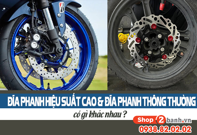 Đĩa phanh hiệu suất cao có gì khác so với đĩa phanh thông thường - 1