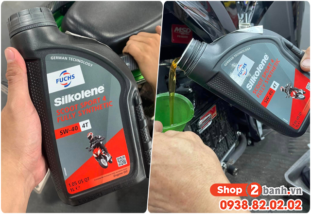 Dung tích nhớt xe vespa gtv 300 bao nhiêu lít thay nhớt loại nào tốt nhất - 7