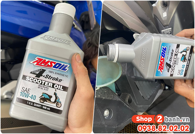 Xe vespa gtv 300 đi bao lâu thì nên thay nhớt - 8