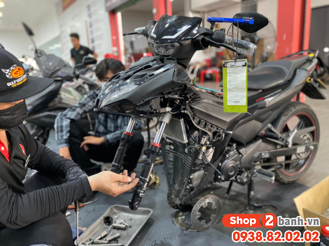 Phuộc trước exciter 155 bị kêu nguyên nhân và cách khắc phục - 1