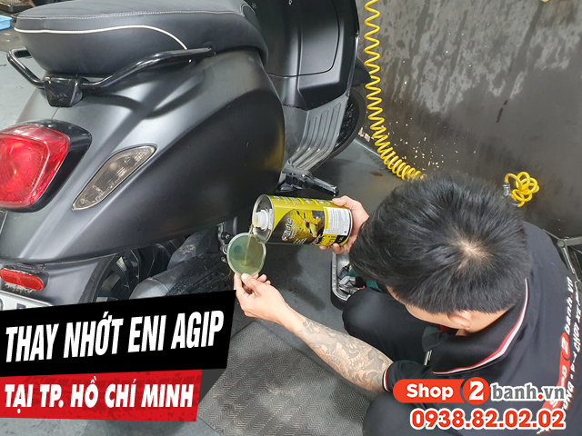 Thay nhớt eni chính hãng ở đâu uy tín tại tphcm - 1