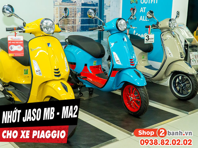 Xe piaggio nên chọn nhớt jaso ma2 hay mb là tốt nhất - 1