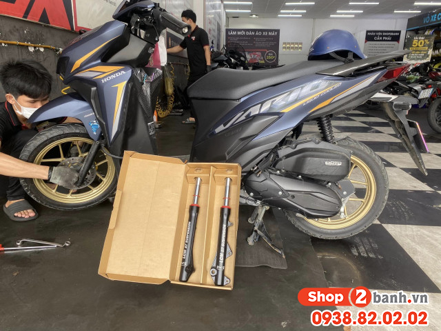 Phuộc trước xe vario 125-150 nên thay loại nào nhún êm bền tốt - 3