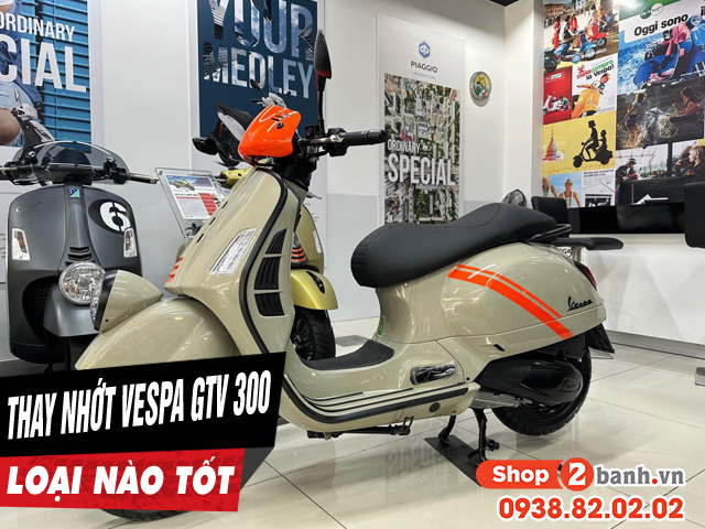 Chọn mua nhớt cho xe vespa gtv 300 nên thay loại nào tốt nhất hiện nay - 1