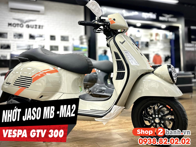 Vespa gtv 300 nên chọn nhớt jaso mb hay jaso ma2 là phù hợp nhất - 1