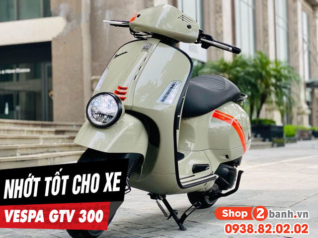 Top 6 nhớt tốt cho xe vespa gtv 300 bán chạy nhất shop2banh - 1