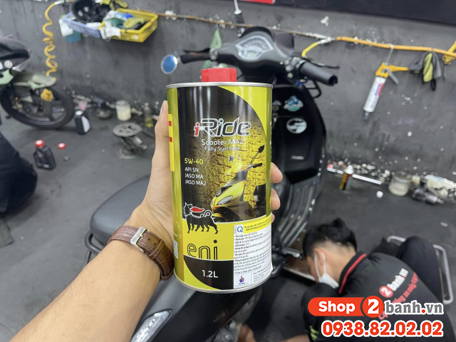 Top 6 nhớt tốt cho xe vespa gtv 300 bán chạy nhất shop2banh - 2