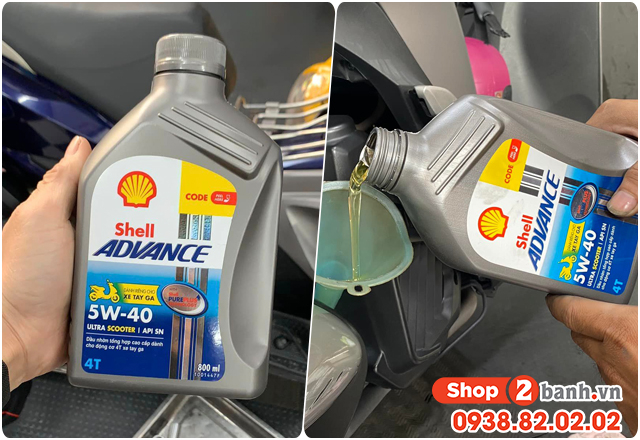 Top 6 nhớt tốt cho xe vespa gtv 300 bán chạy nhất shop2banh - 4