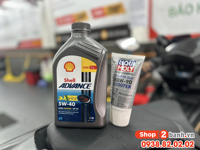 Tổng hợp các loại nhớt tổng hơp cho xe vespa gtv 300 tốt nhất hiện nay - 7