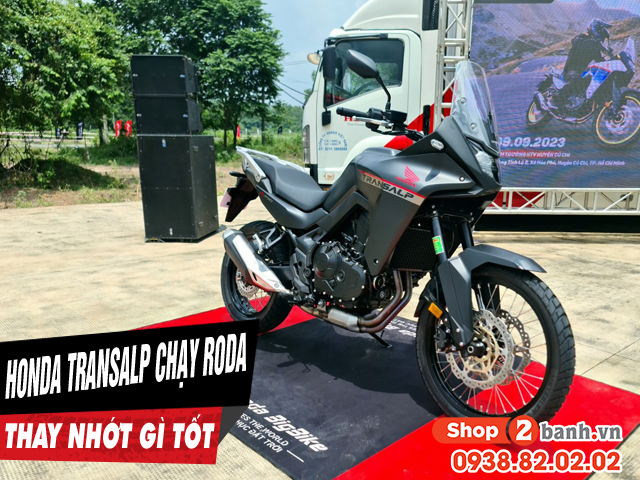 Xe mô tô honda transalp xl750 chạy roda thì thay nhớt máy như thế nào - 1