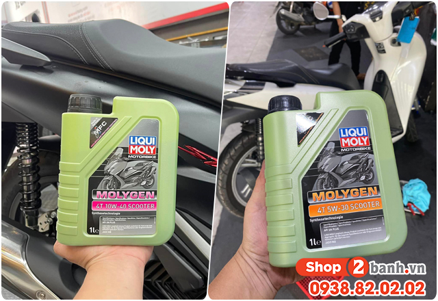 Nhớt liqui moly tay ga loại nào tốt nên dùng cho xe sh 160 sh350i vespa sprint - 4