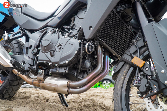 Xe mô tô honda transalp xl750 chạy roda thì thay nhớt máy như thế nào - 2