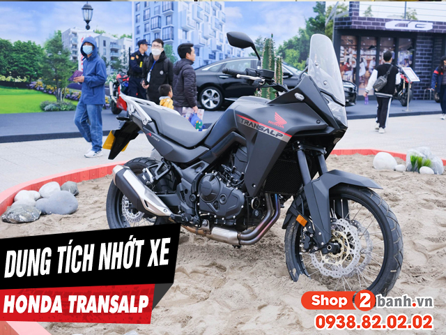 Dung tích nhớt xe mô tô honda transalp xl750 bao nhiêu lít  - 1