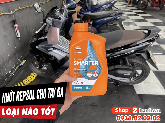 Nhớt repsol tay ga loại nào tốt nên dùng cho xe vario 160 vision ab 2025 - 1