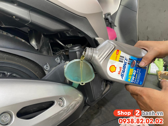 Nhớt shell tay ga loại nào tốt nên dùng cho xe vision sh mode pcx - 3