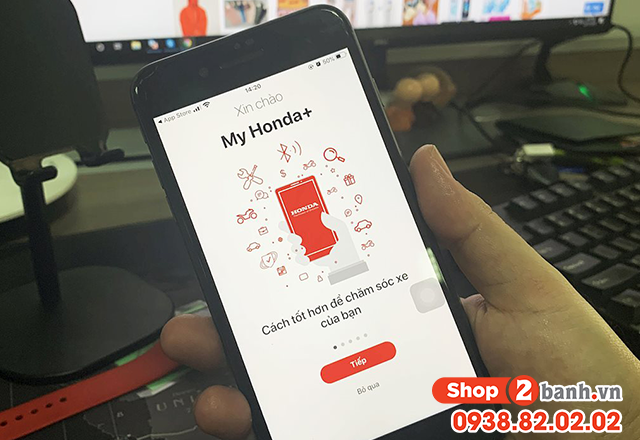 Cách sử dụng ứng dụng my honda kết nối bluetooth với xe sh 160i và sh350i - 2