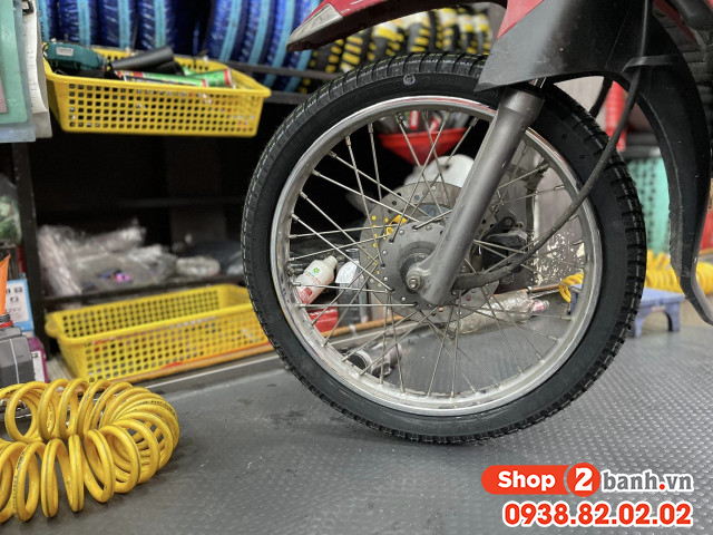 Yamaha sirius thay vỏ michelin city extra có bám đường tốt không - 2