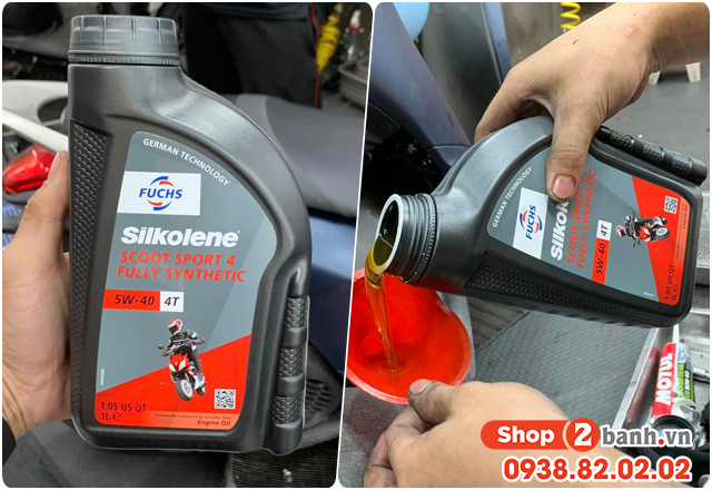 Dung tích nhớt xe forza 750 bao nhiêu lít thay nhớt loại nào tốt nhất - 7