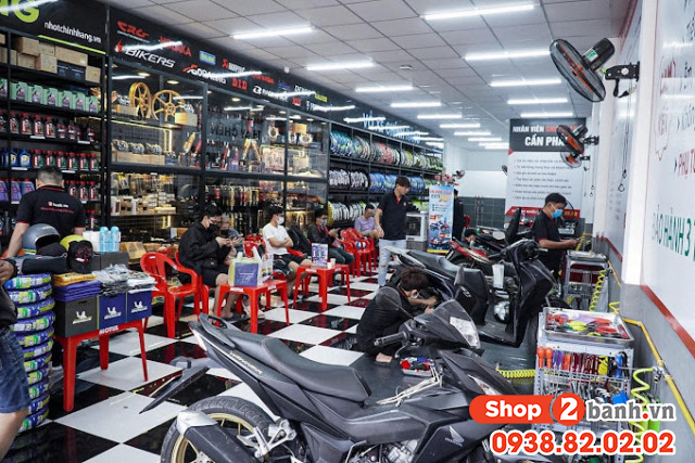 Phuộc trước xe vario kêu cụp cụp khi chạy qua đường xóc phải làm sao - 5