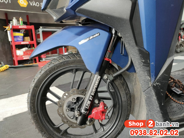 Phuộc trước xe click 125i kêu cụp cụp khi chạy qua đường xóc phải làm sao - 3
