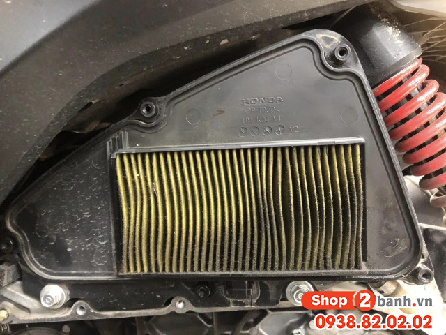 Xe honda scoopy chạy qua vùng ngập nước có cần phải thay lọc gió - 3