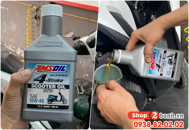 Xe forza 750 chạy roda thì thay nhớt máy như thế nào - 5
