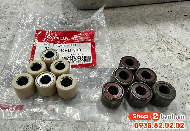 Thay bi nồi nhẹ hơn có giúp xe tay ga tăng tốc nhanh hơn - 2