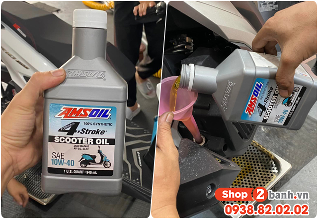 Dung tích nhớt xe piaggio beverly 400 bao nhiêu lít thay nhớt loại nào tốt nhất - 9