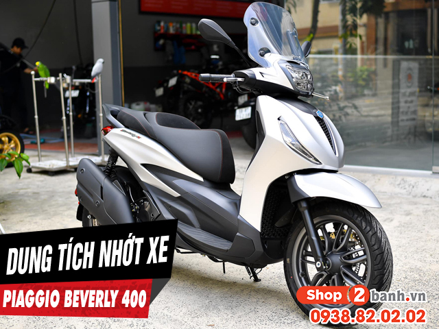 Dung tích nhớt xe piaggio beverly 400 bao nhiêu lít thay nhớt loại nào tốt nhất - 1