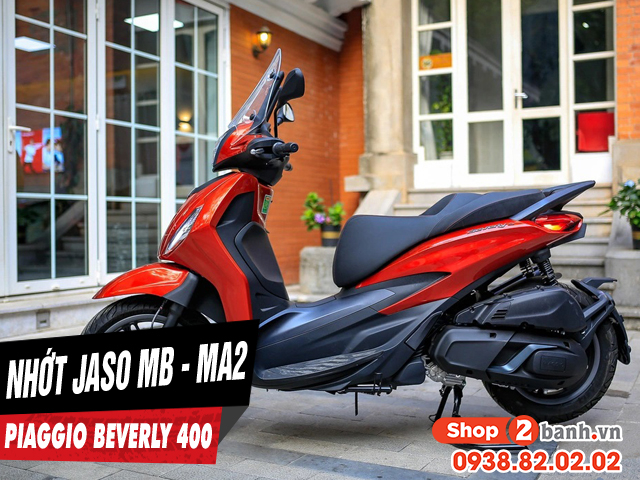 Nên chọn nhớt jaso mb hay ma2 cho xe piaggio beverly s 400 là tốt nhất - 1