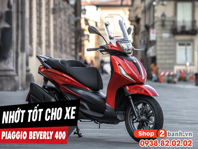 Top 5 nhớt tốt cho xe piaggio beverly 400 bán chạy nhất shop2banh - 1