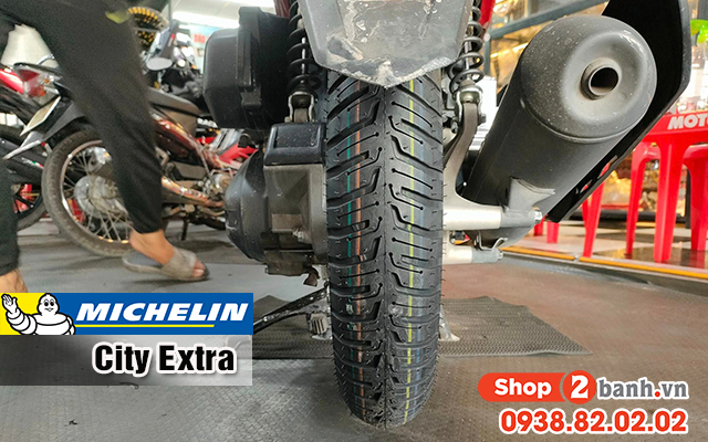Honda ab thay vỏ michelin city extra có bám đường tốt không  - 3