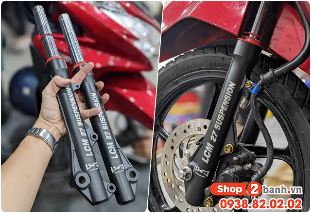 Phuộc trước xe click 125i nên thay loại nào nhún êm bền tốt - 3