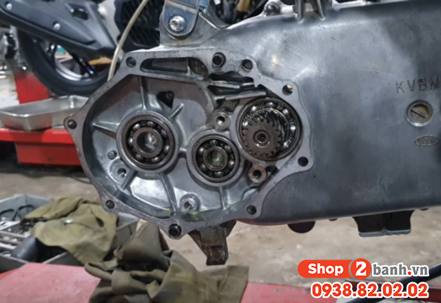 Bạc đạn láp xe máy là gì có tác dụng gì trong hộp số - 2